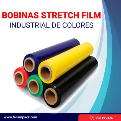 Stretch Film Industrial de Colores