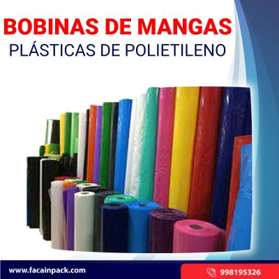 Mangas Plásticas de Polietileno y Polipropileno de Material Recuperado