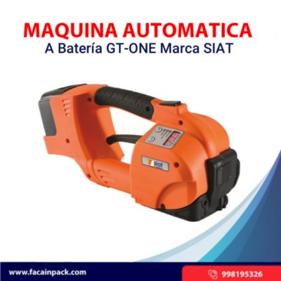 Maquina Automatica a Bateria GT ONE Marca SIAT