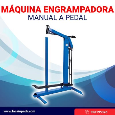Maquina Engrampadora Manual a Pedal