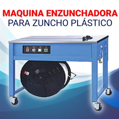 Máquina Enzunchadora para Zuncho Plástico