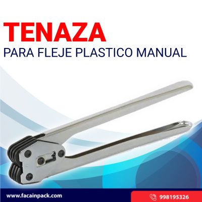 Tenaza Para Zuncho de Plástico