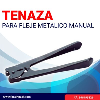 Tenaza para Fleje Metálico Manual