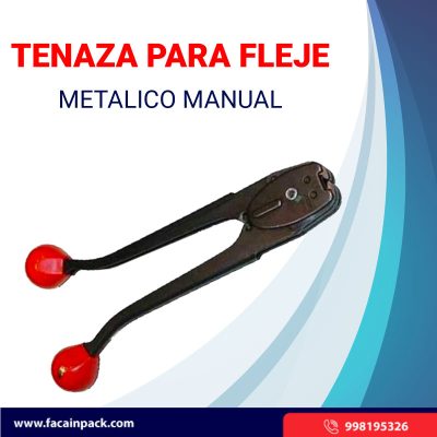 Tenaza para Fleje Metálico Manual