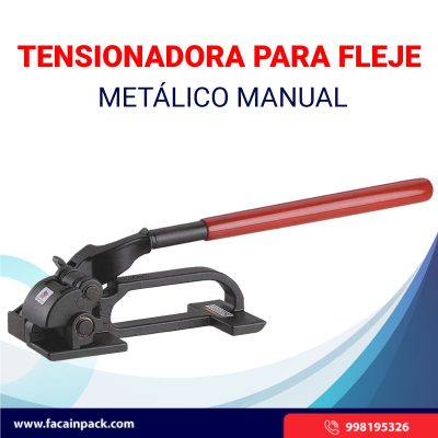 Tensionadora para Fleje Metálico Manual