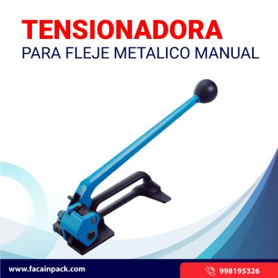 Tensionadora para Fleje Metálico Manual
