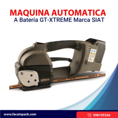 Maquina Automatica a Bateria GT XTREME Marca SIAT
