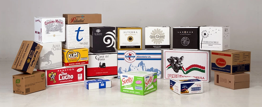 ¿Cómo se hacen las cajas de cartón corrugado? 3 cajas de carton con disenos